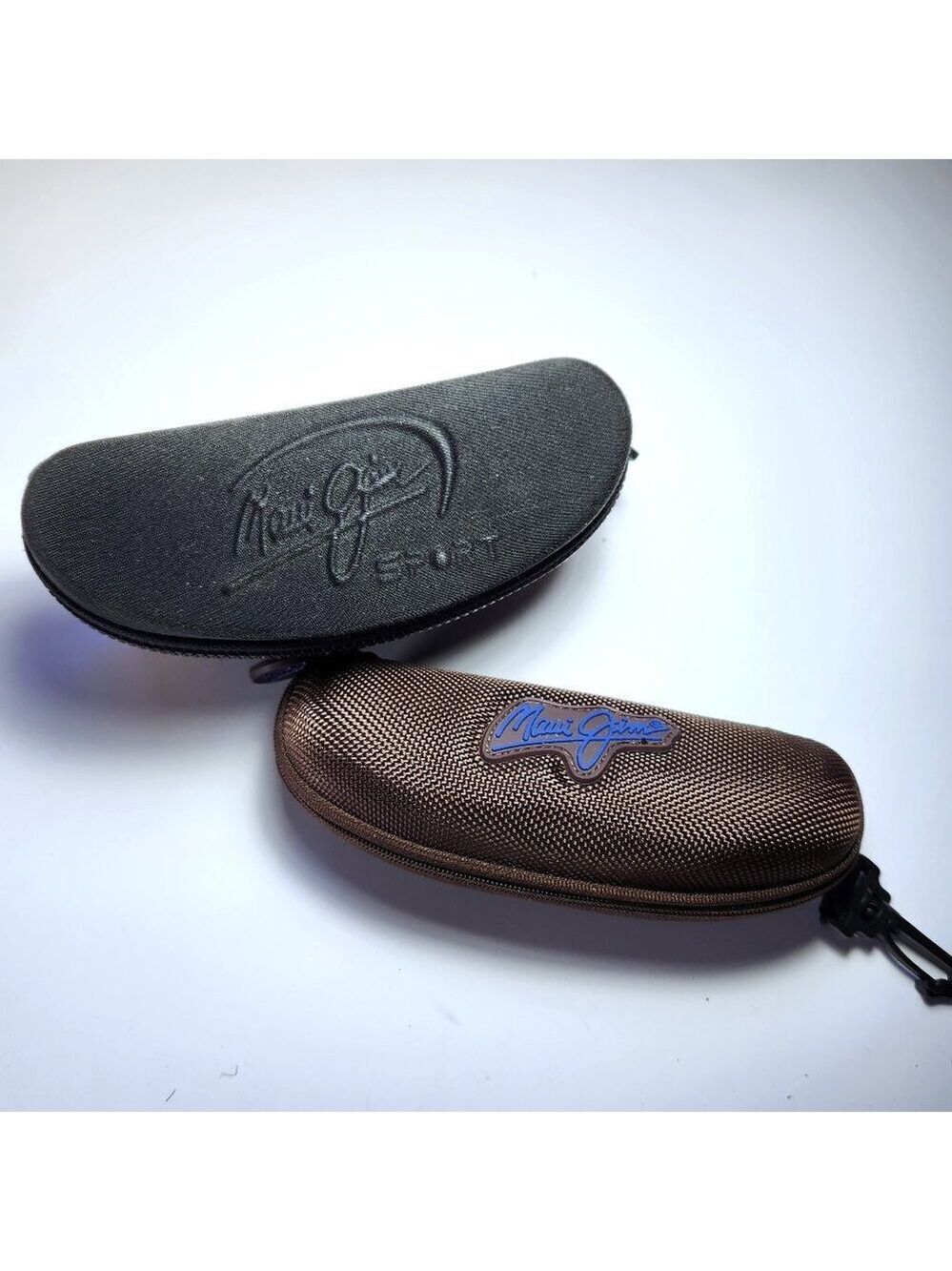 Maui Jim Sport Semi Hard Clamshell Sunglass Case & Hard Case Lot of 2